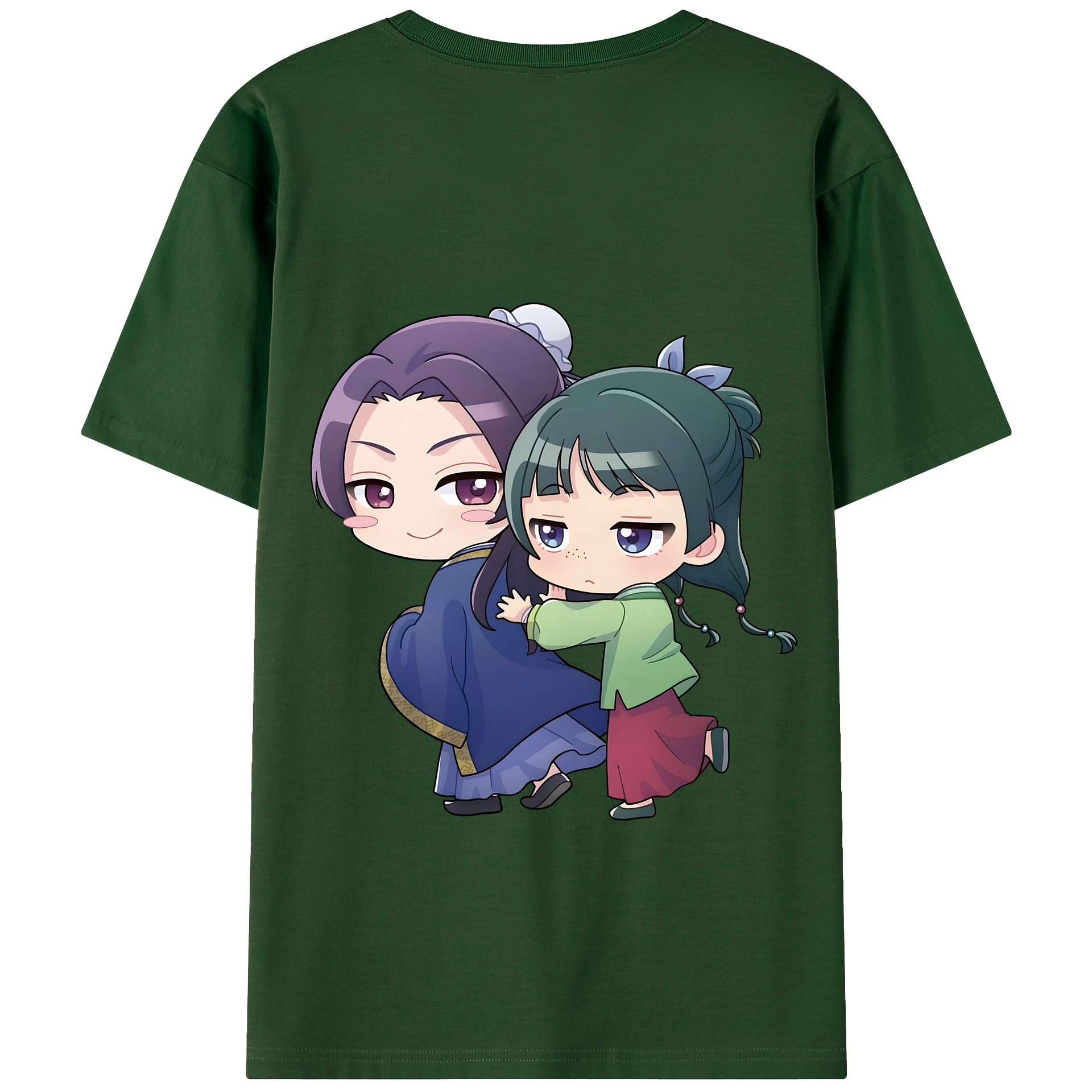 （画像用） 薬屋のひとりごと The Apothecary Diaries 綿100％半袖Tシャツ（背面プリント）